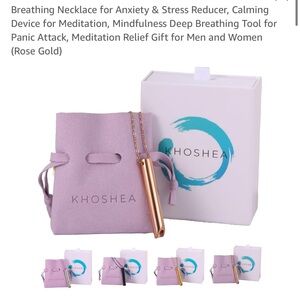 BRAND NEW NEVER OPEN Breathing Neclace